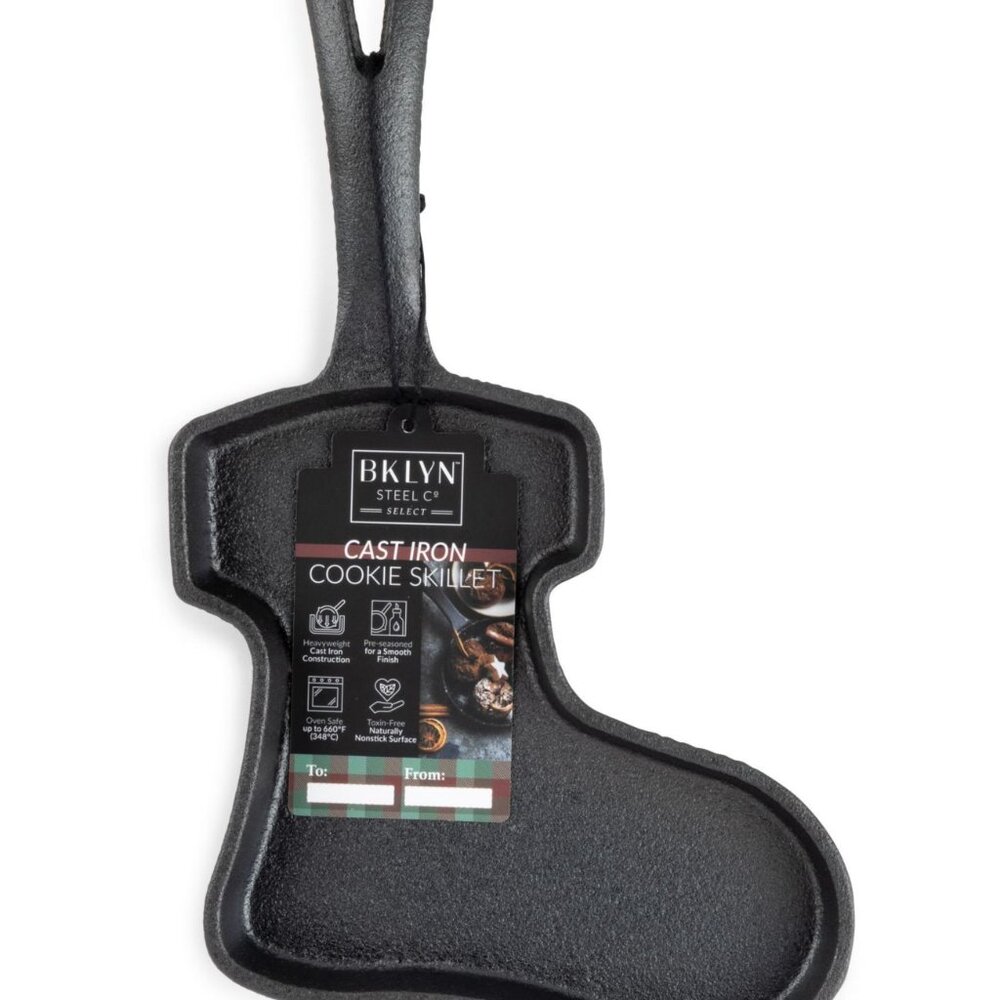 Brooklyn Steel Co. Mini Cast Iron Skillet – Stocking, Black, NEW W/Tags